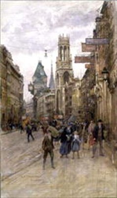 St. Dunstans Nyugaton, 1922 alkotó: Henry Edward Tidmarsh