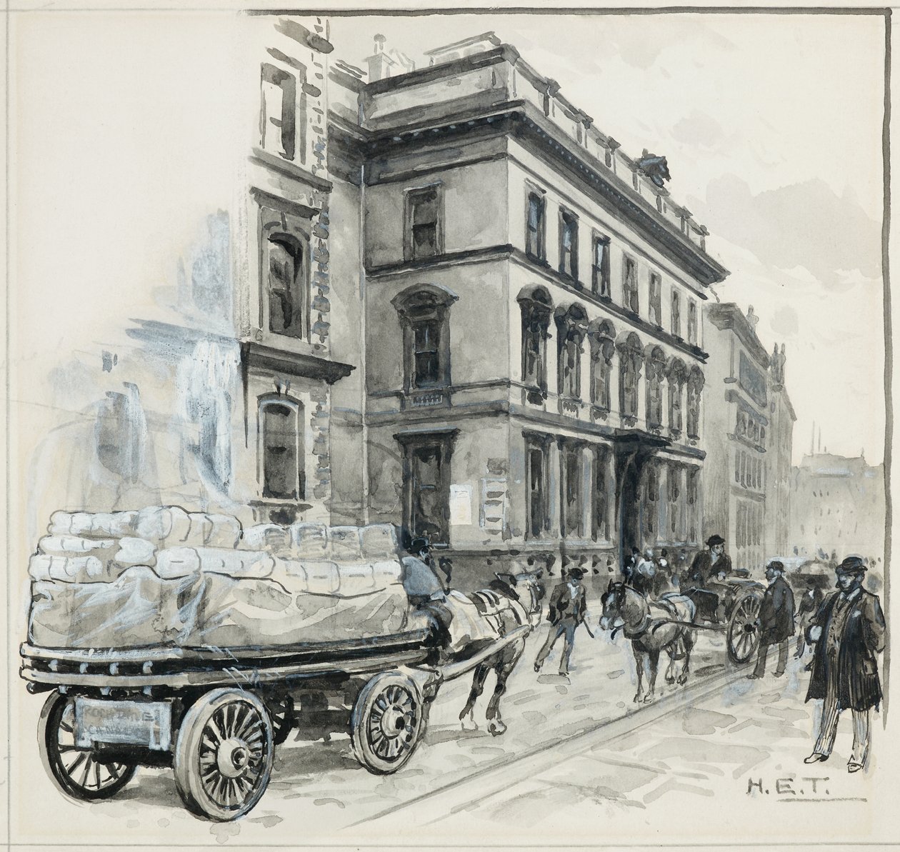 Technical School, Princess Street alkotó: Henry Edward Tidmarsh