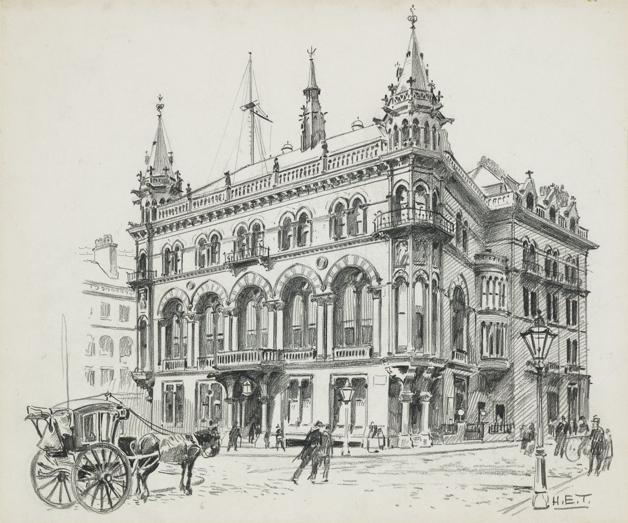 A Reformklub, Király utca alkotó: Henry Edward Tidmarsh