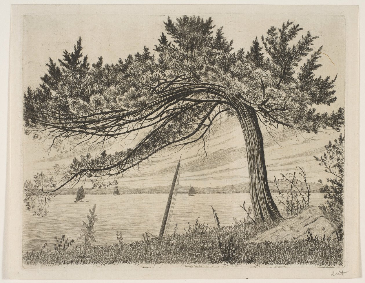 Pelham Bay, kb. 1875. alkotó: Henry Farrer
