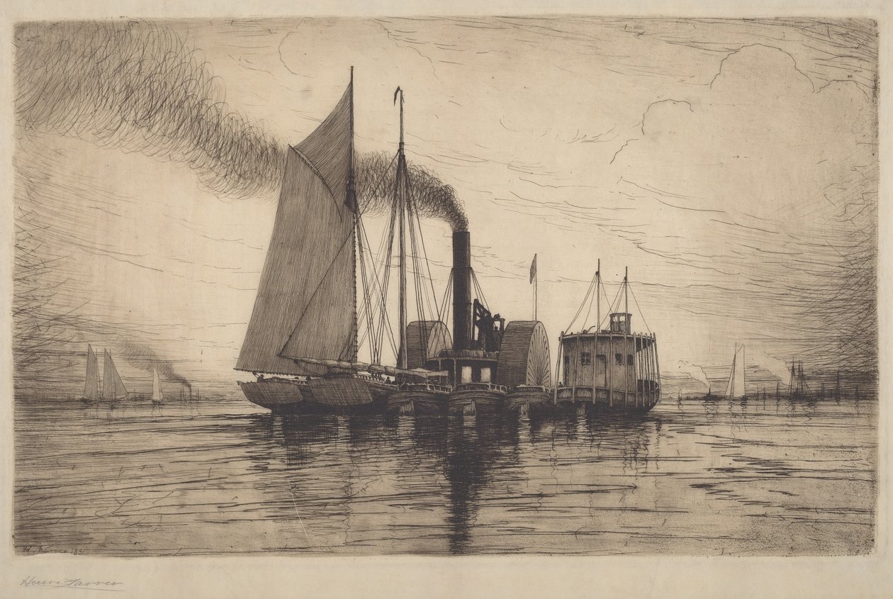 A vontatás alkotó: Henry Farrer