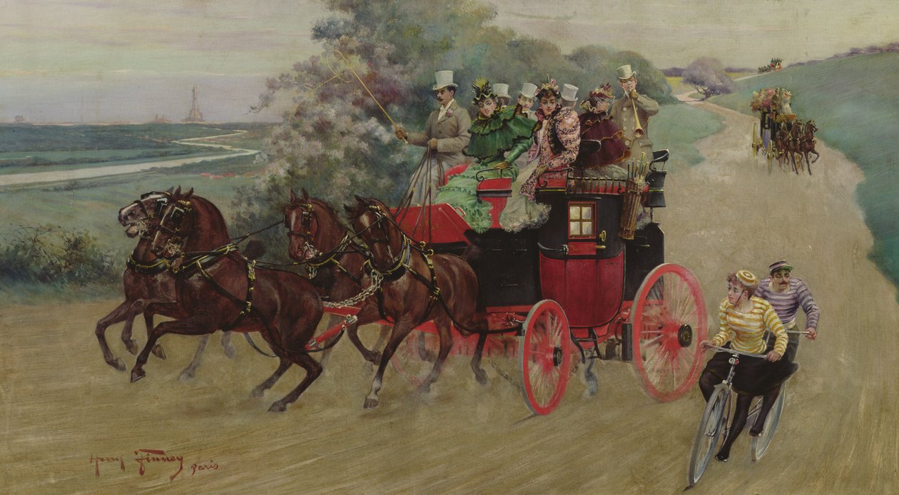 A színpadi edző alkotó: Henry Finney