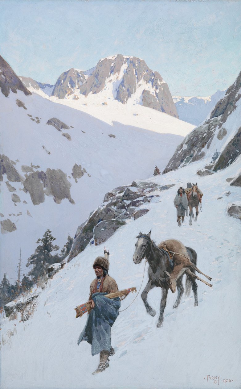 Sikeres vadászat, 1906 alkotó: Henry Francois Farny