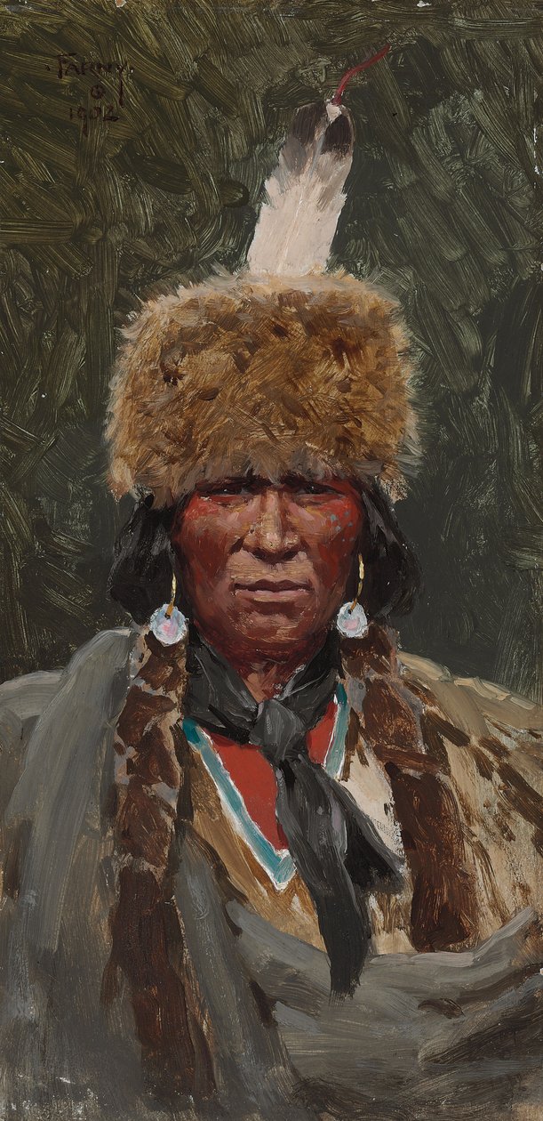Ogallala tűzvezető, 1902 alkotó: Henry Francois Farny