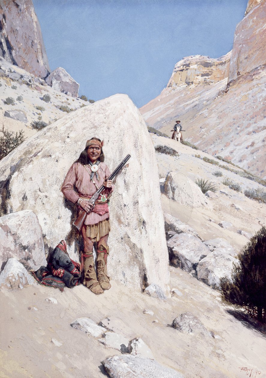 Suspense, 1890 alkotó: Henry Francois Farny