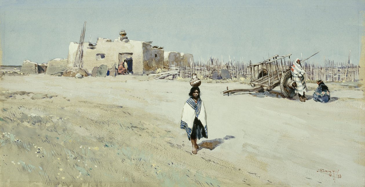 A vízszállítók, 1888 alkotó: Henry Francois Farny