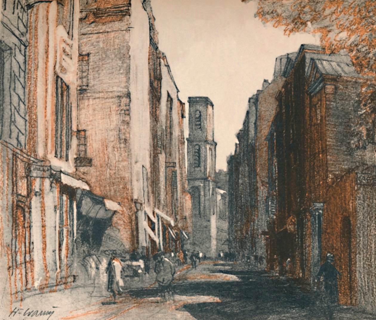 Valóban falusi boltoknak nevezhetők, c1927, 1927 alkotó: Henry Franks Waring