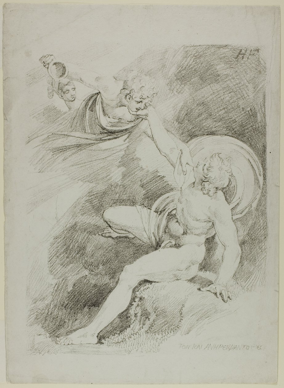 Mennyei Ganymedes alkotó: Johann Heinrich Füssli