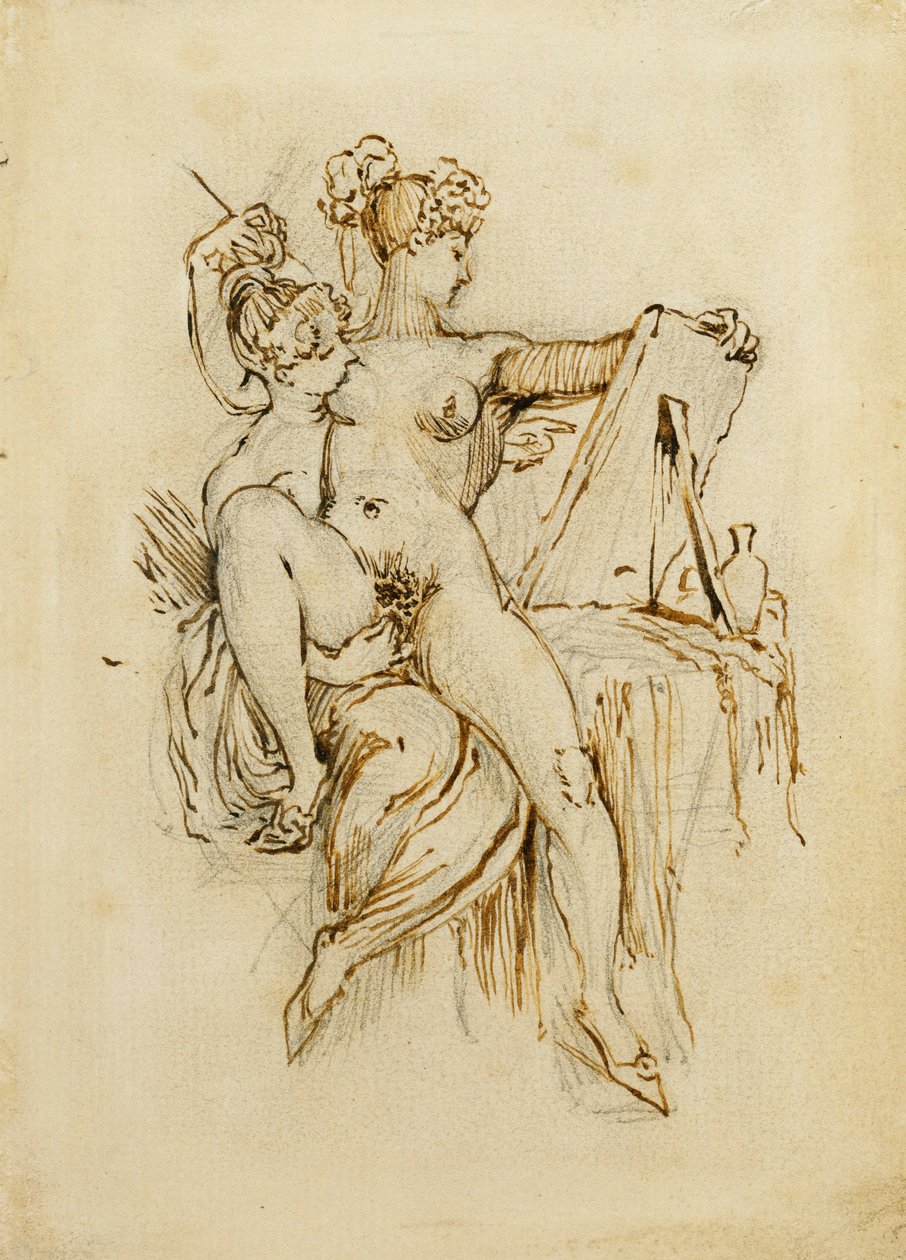 Szafi szerelem, alkotó: Johann Heinrich Füssli