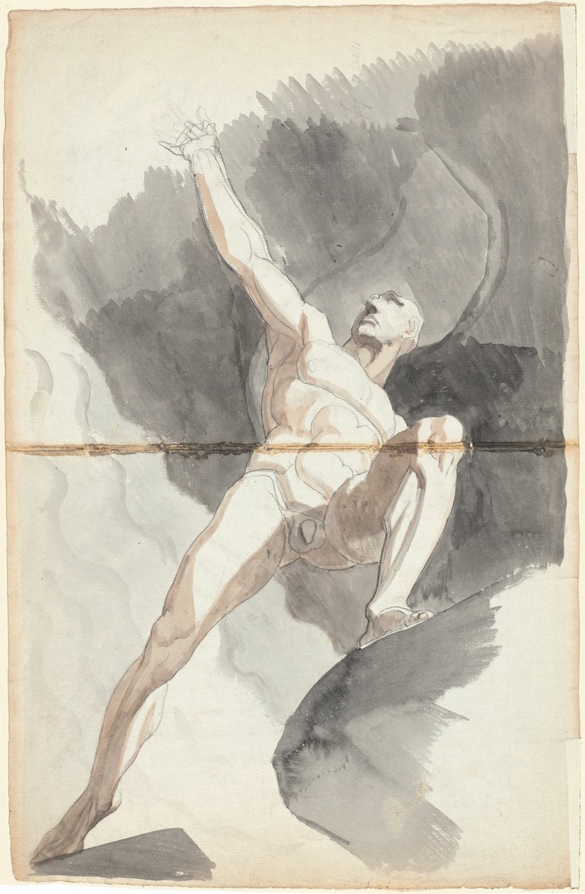 Sátán dacol a menny hatalmaival alkotó: Johann Heinrich Füssli