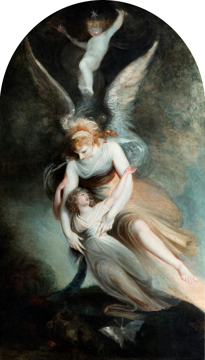 Penelope Boothby apoteózisa, 1792 alkotó: Johann Heinrich Füssli