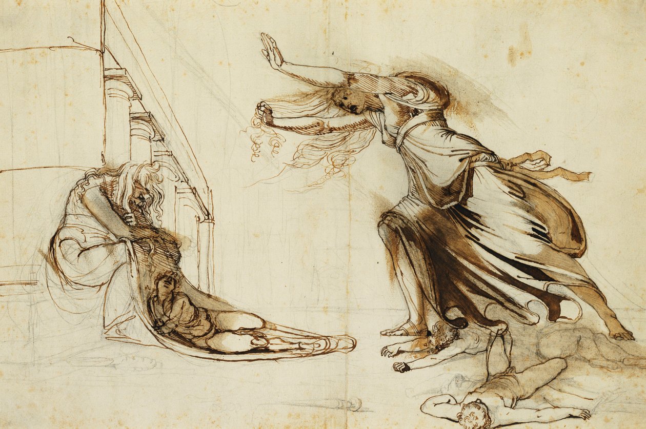 Az ártatlanok mészárlása, alkotó: Johann Heinrich Füssli