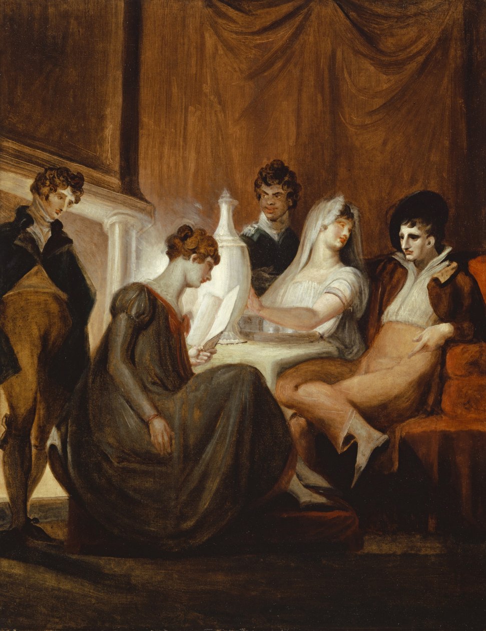 Az Újság Vidéken, 1806-7 alkotó: Johann Heinrich Füssli