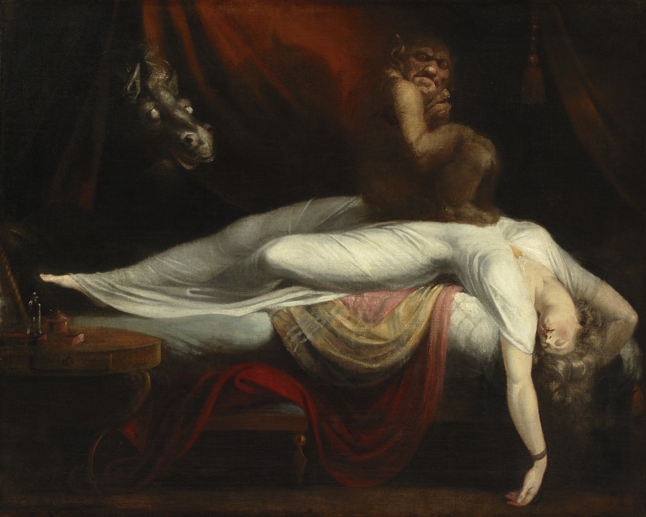 A rémálom, 1781 alkotó: Johann Heinrich Füssli