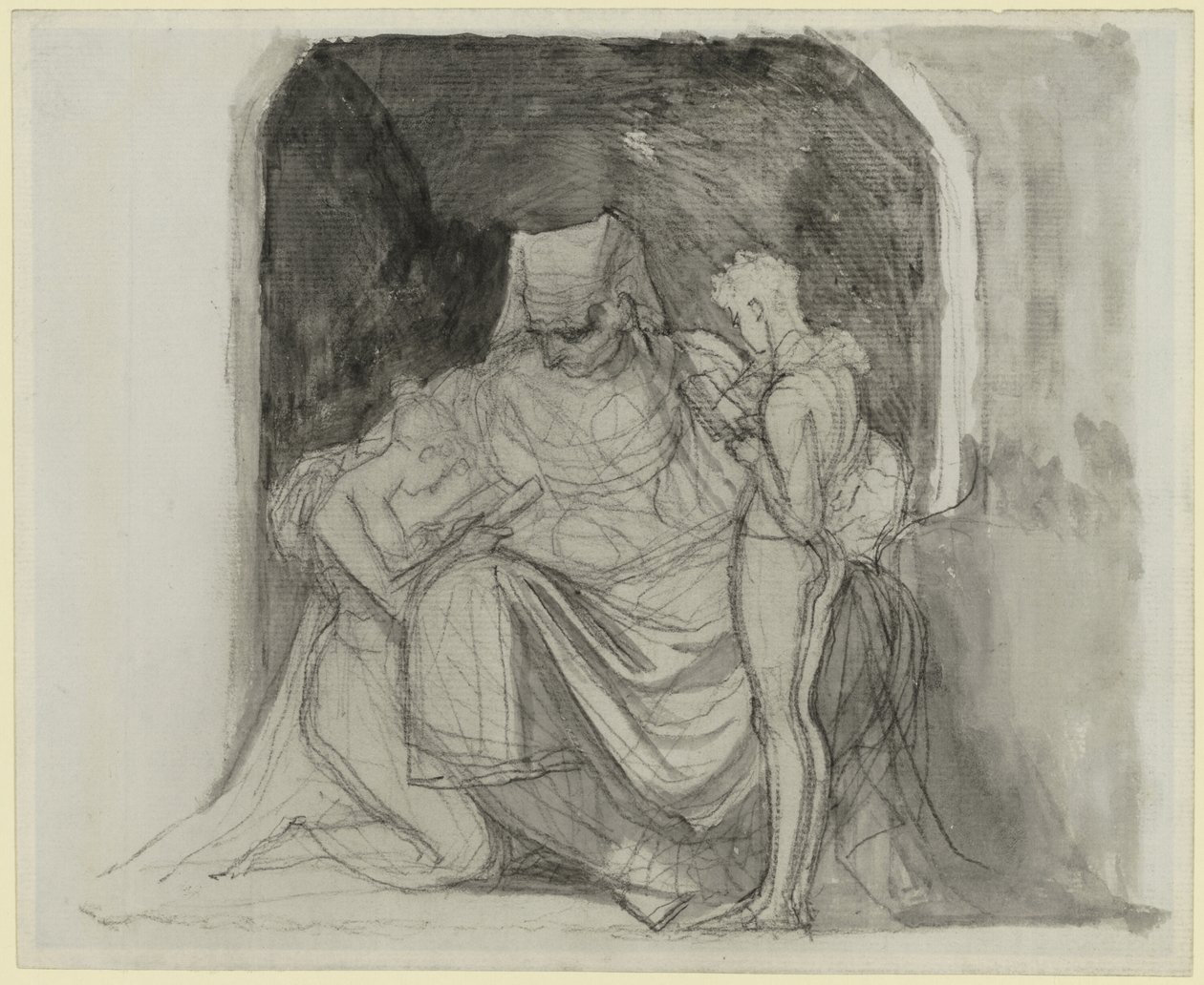 A Tudás Szelleme alkotó: Johann Heinrich Füssli