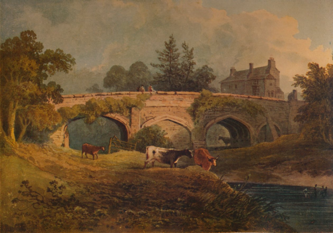 Eltham Bridge, Kent, 19. század, 1935 alkotó: Henry Gastineau
