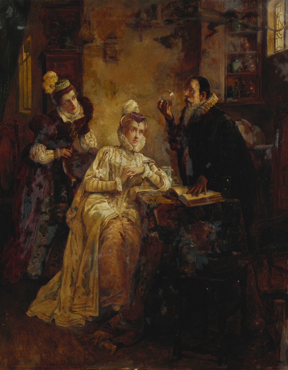 Szerelem sorsa, 1901 alkotó: Henry Gillard Glindoni