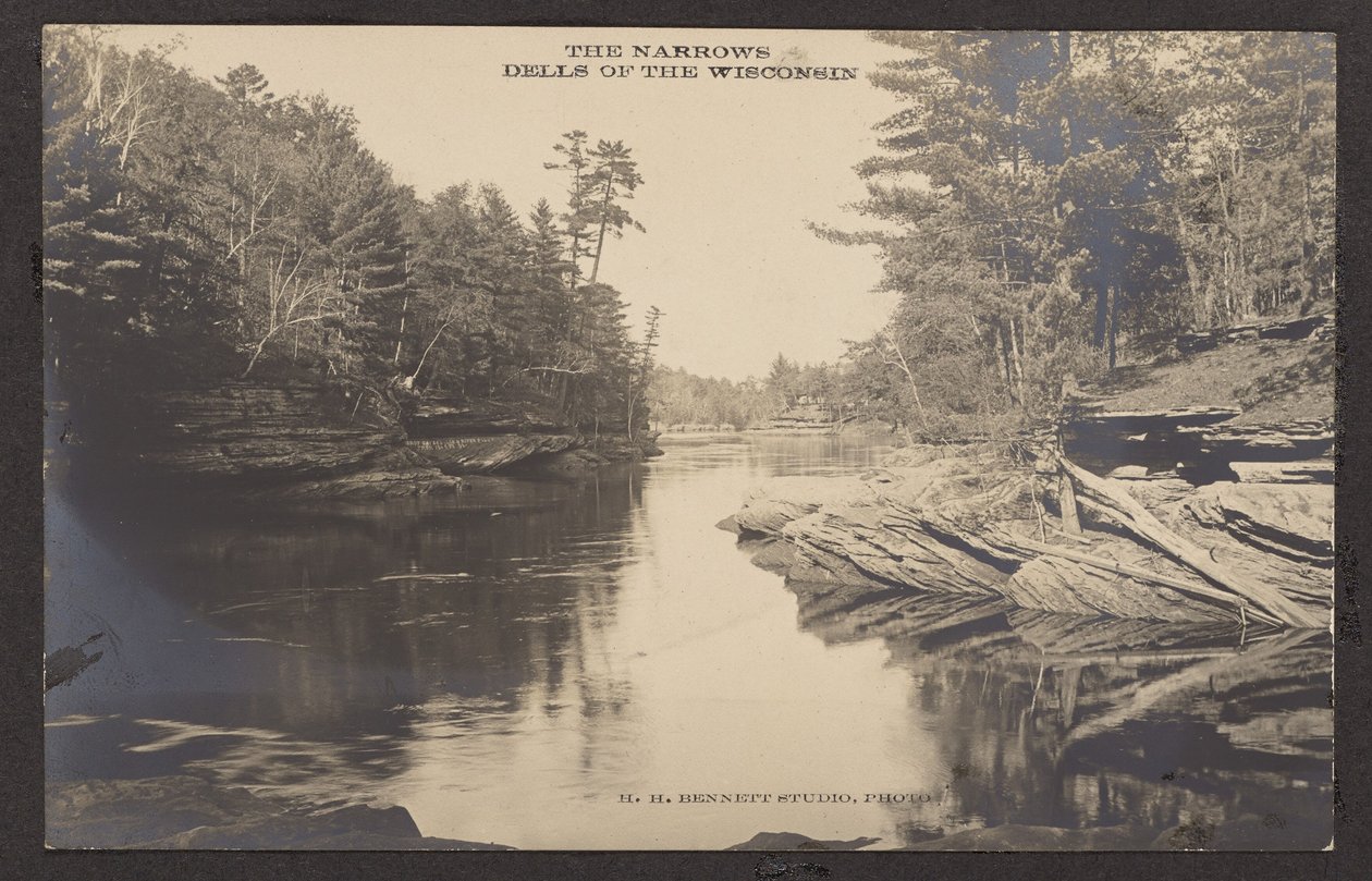 A wisconsini Narrows Dells alkotó: Henry Hamilton Bennett
