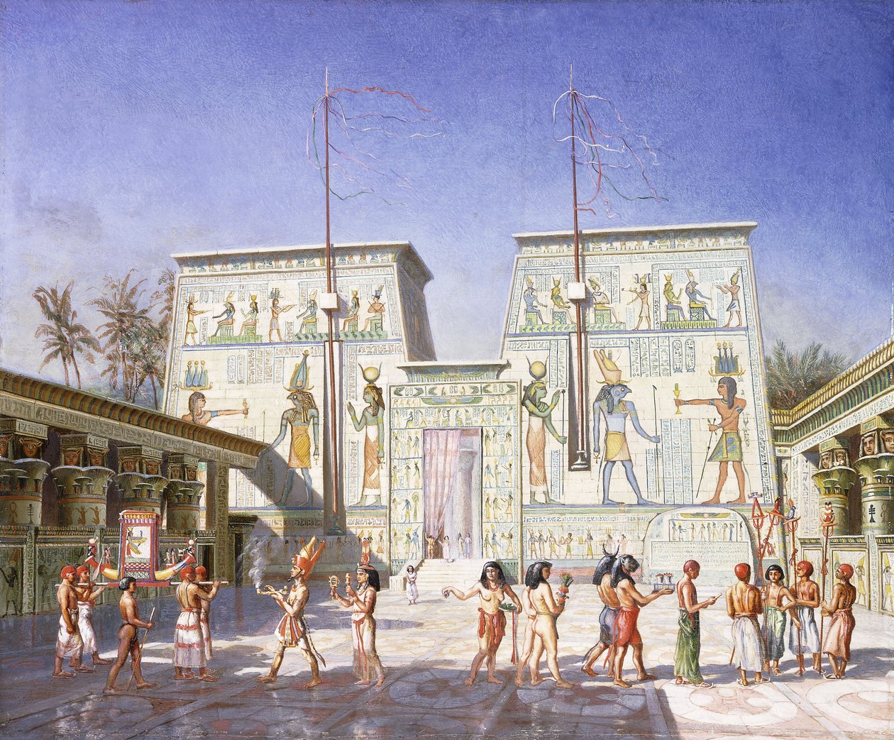 A Philae-i templom alkotó: Henry Hardinge Cunynghame