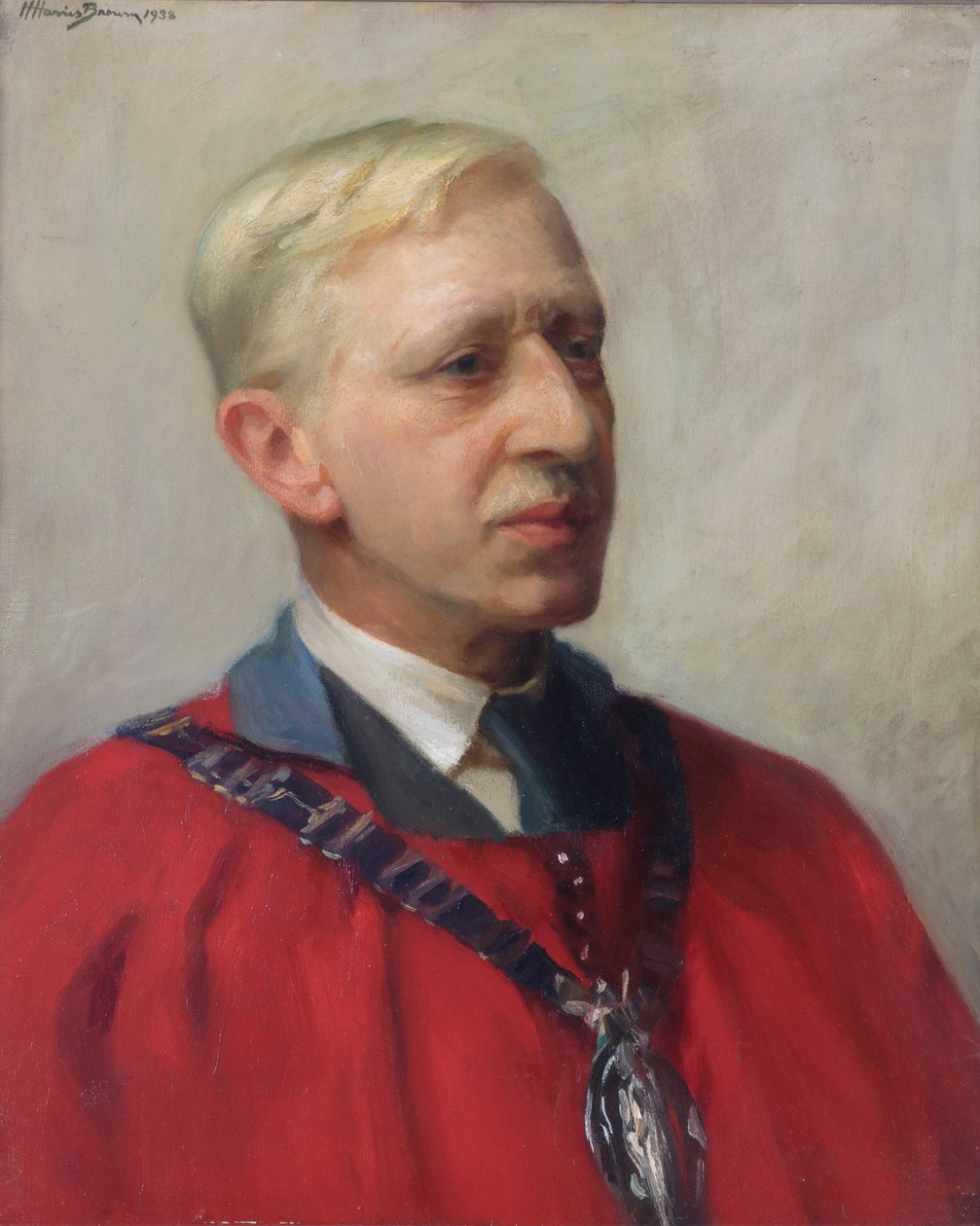 Richard Garbe portréja alkotó: Henry Harris Brown