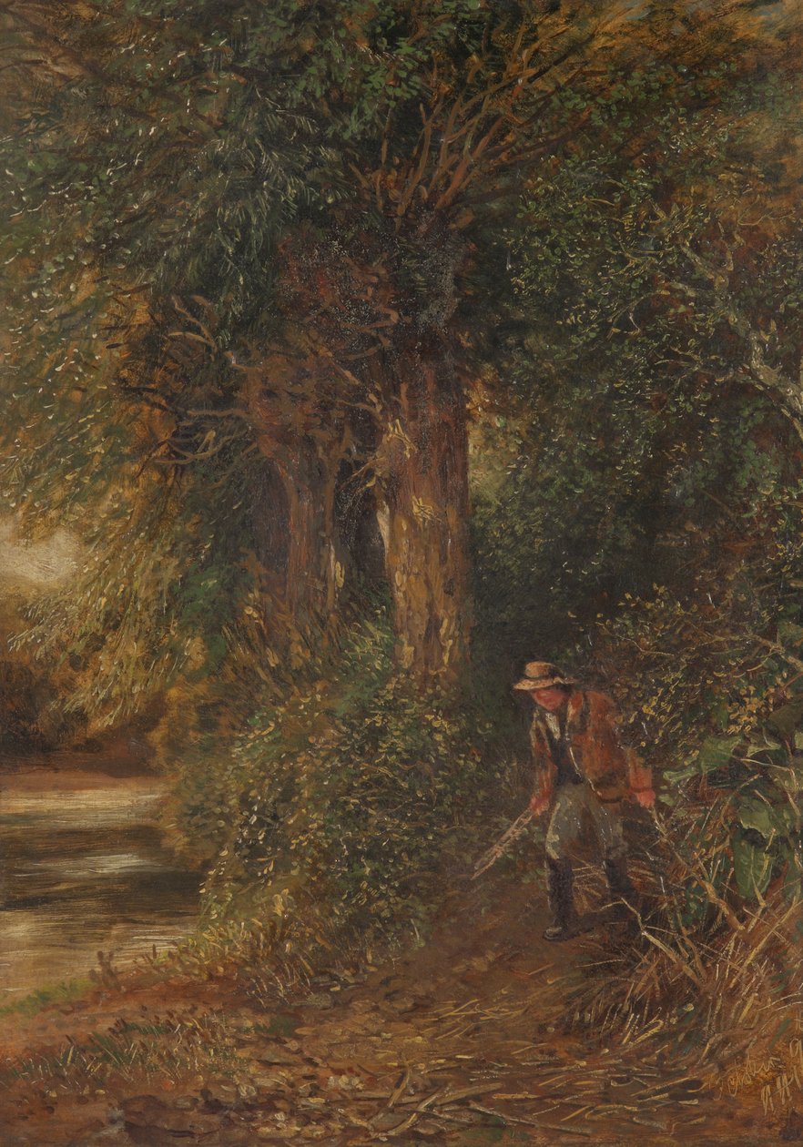 Banks of the Teme, Worcestershire alkotó: Henry Harris Lines