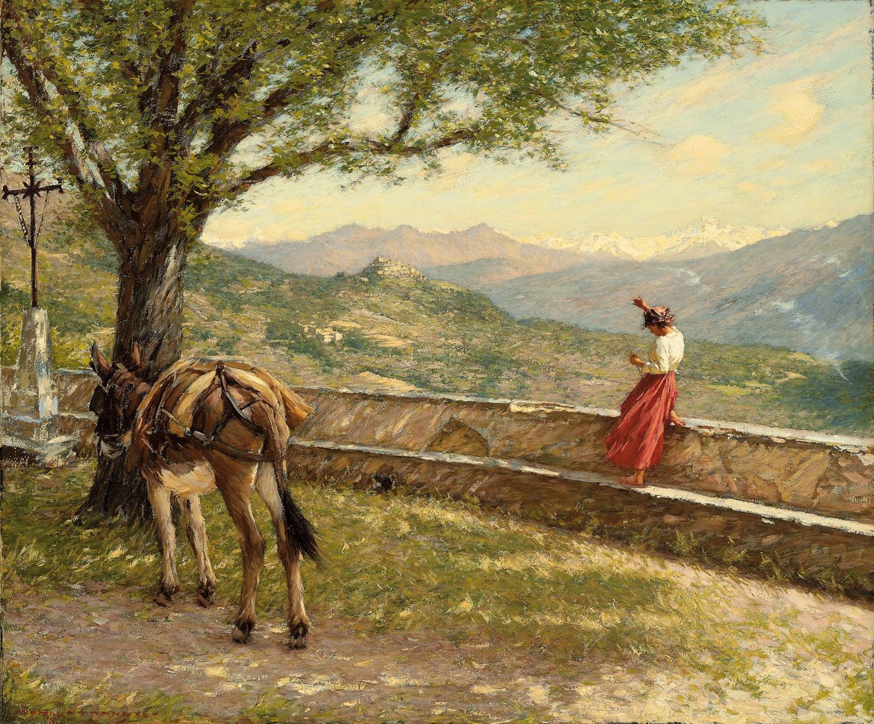 Hívás a Völgybe alkotó: Henry Herbert La Thangue