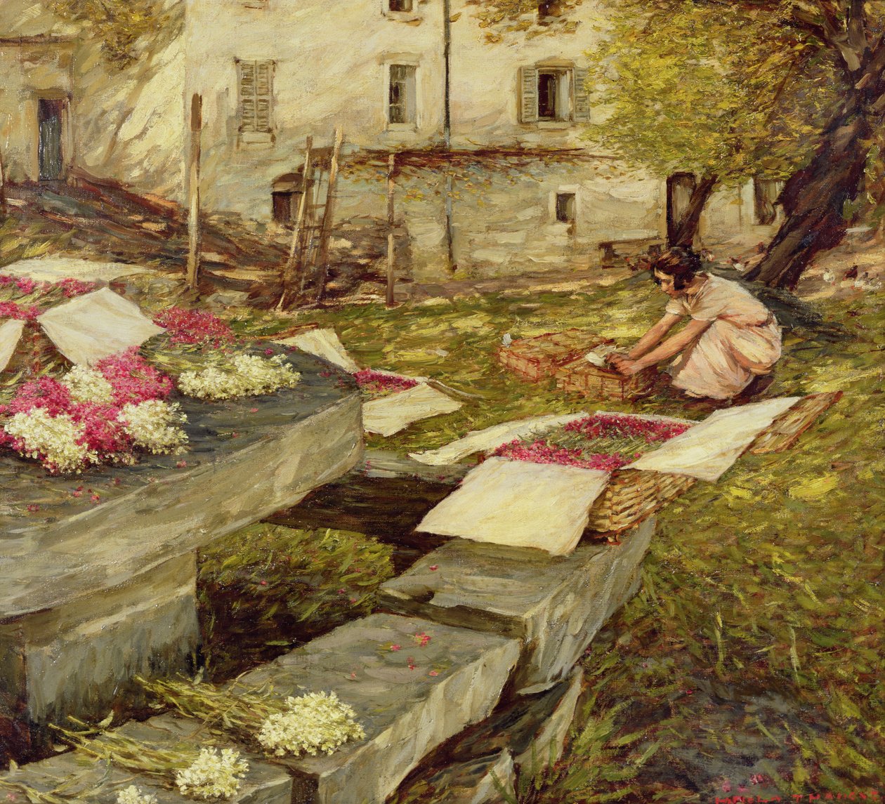 Részvényfelvétel alkotó: Henry Herbert La Thangue