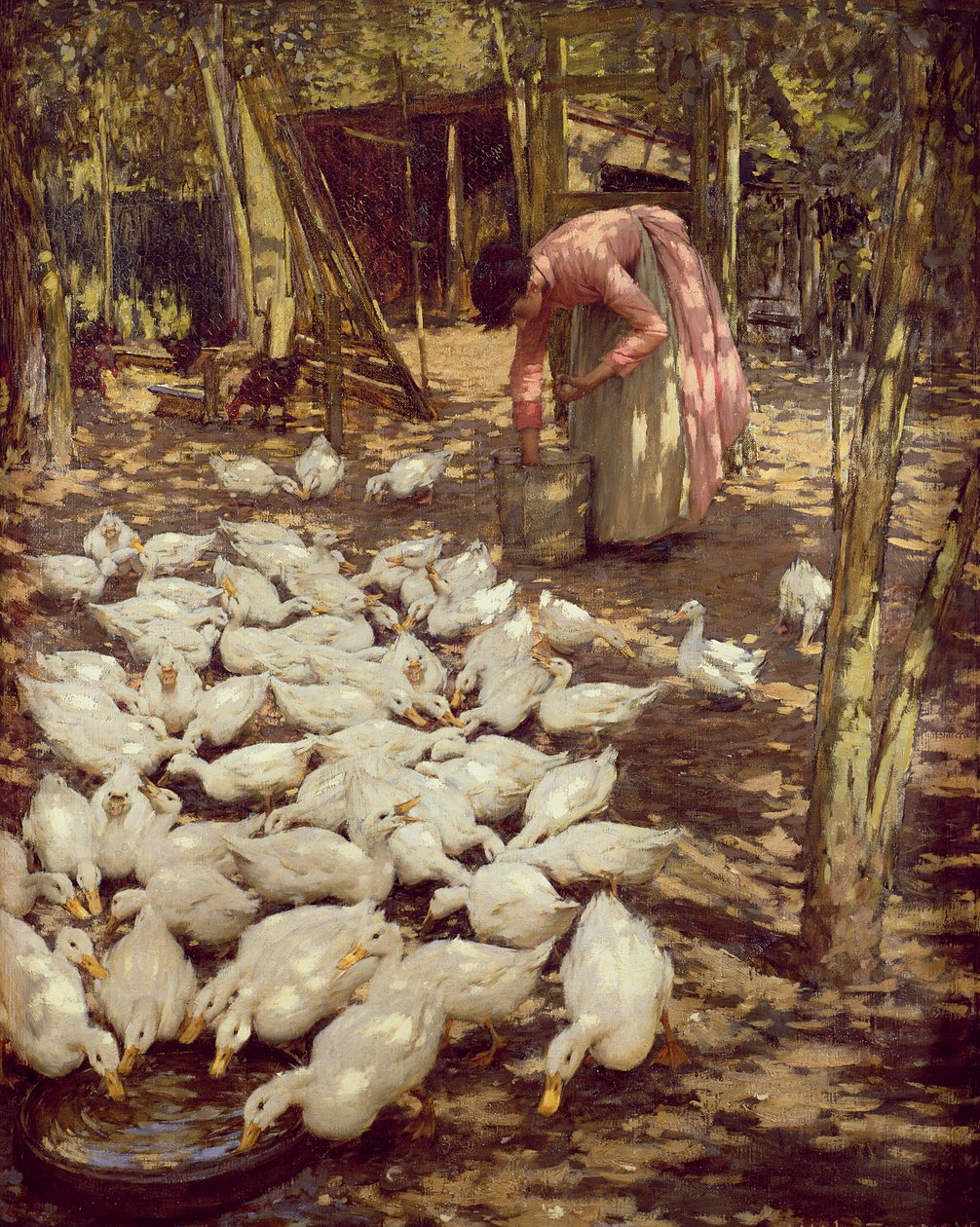 A kisbirtok, 1896 alkotó: Henry Herbert La Thangue