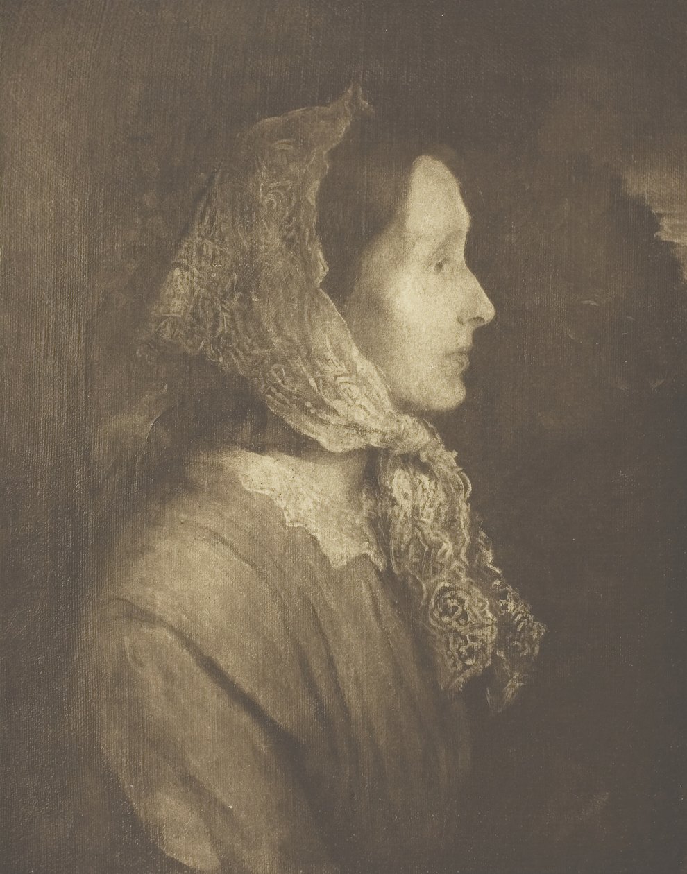 Lady Tennyson, c. 1893. alkotó: Henry Herschel Hay Cameron