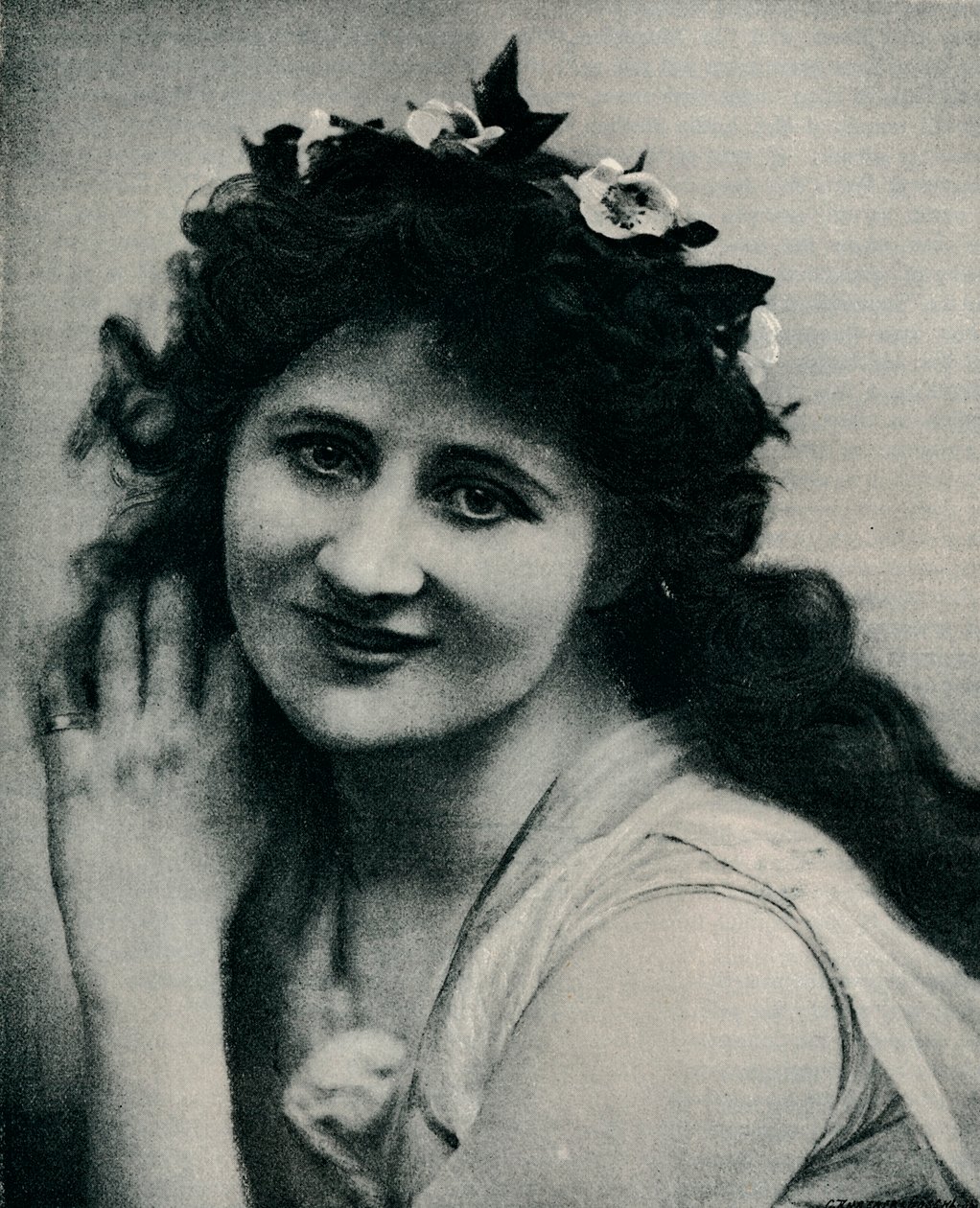 Miss Mary Anderson mint Perdita, 1893 alkotó: Henry Herschel Hay Cameron