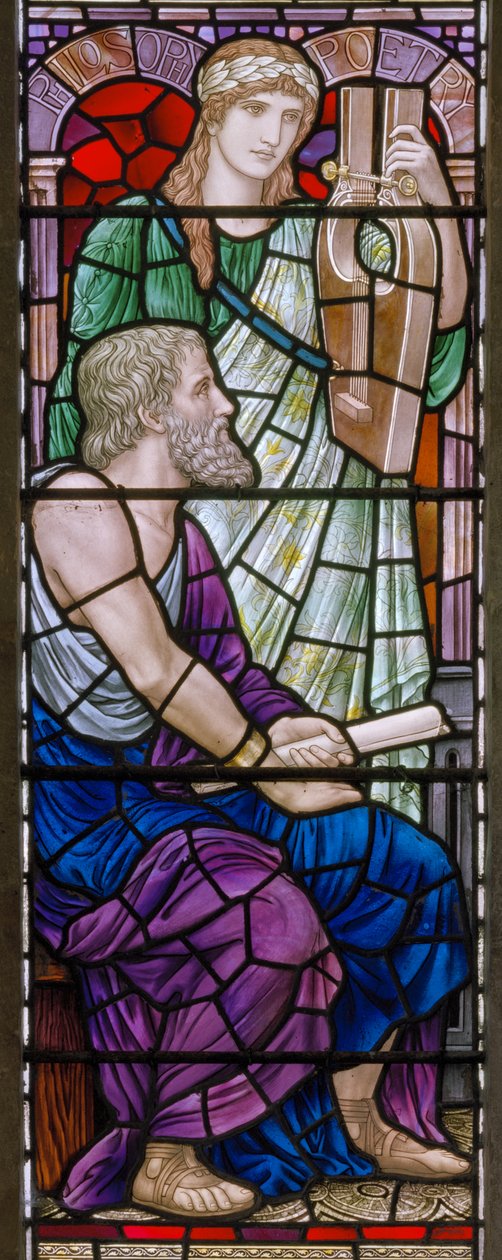 Buckland, St Mary, Lowndes és Drury, Henry Holiday, filozófia és költészet, 1918 alkotó: Henry Holiday