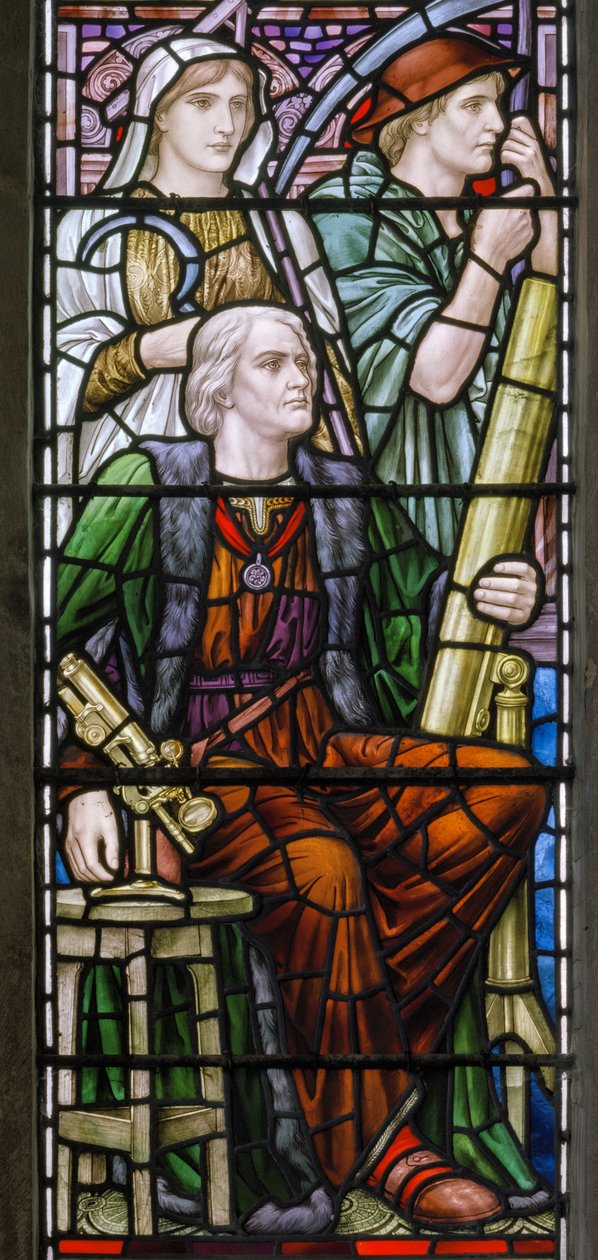 Buckland, St Mary, Lowndes & Drury, Henry Holiday, Tudomány, 1918 alkotó: Henry Holiday