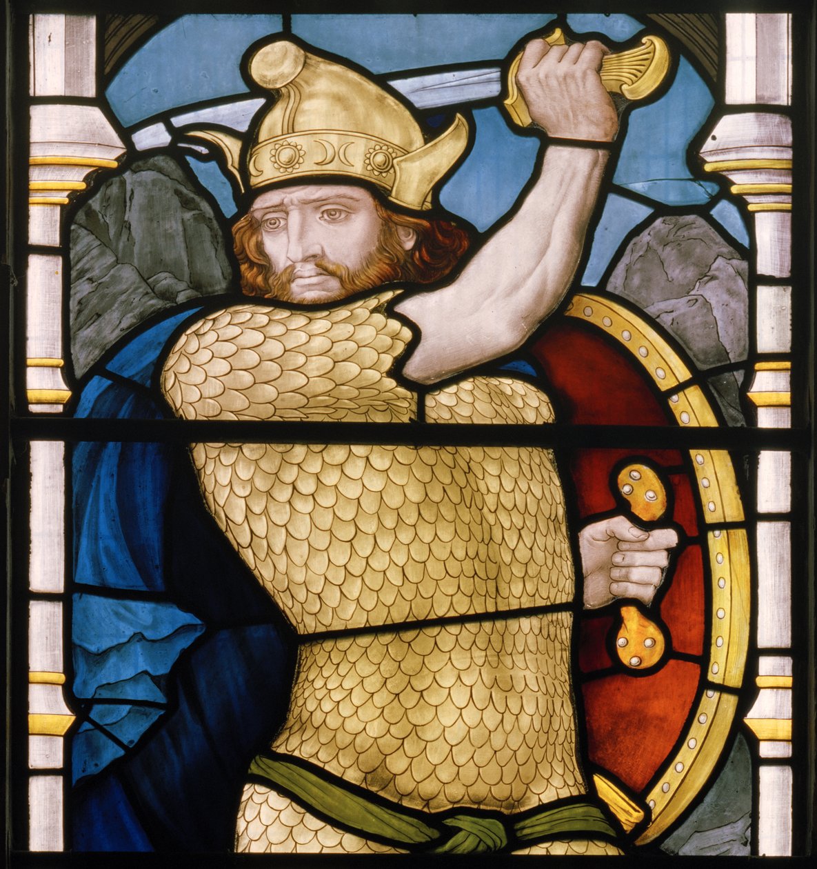 Joshua részlete, 1882 alkotó: Henry Holiday