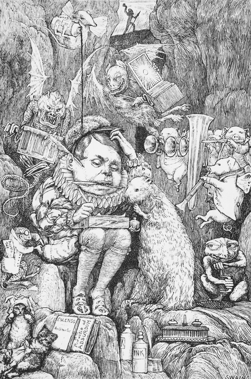 Illusztráció: Lewis Carroll (1832-98) London, 1876 "The Hunting of the Snark" alkotó: Henry Holiday