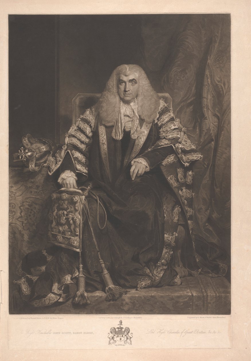 John Scott, Eldon 1. grófja alkotó: Henry Hoppner Meyer