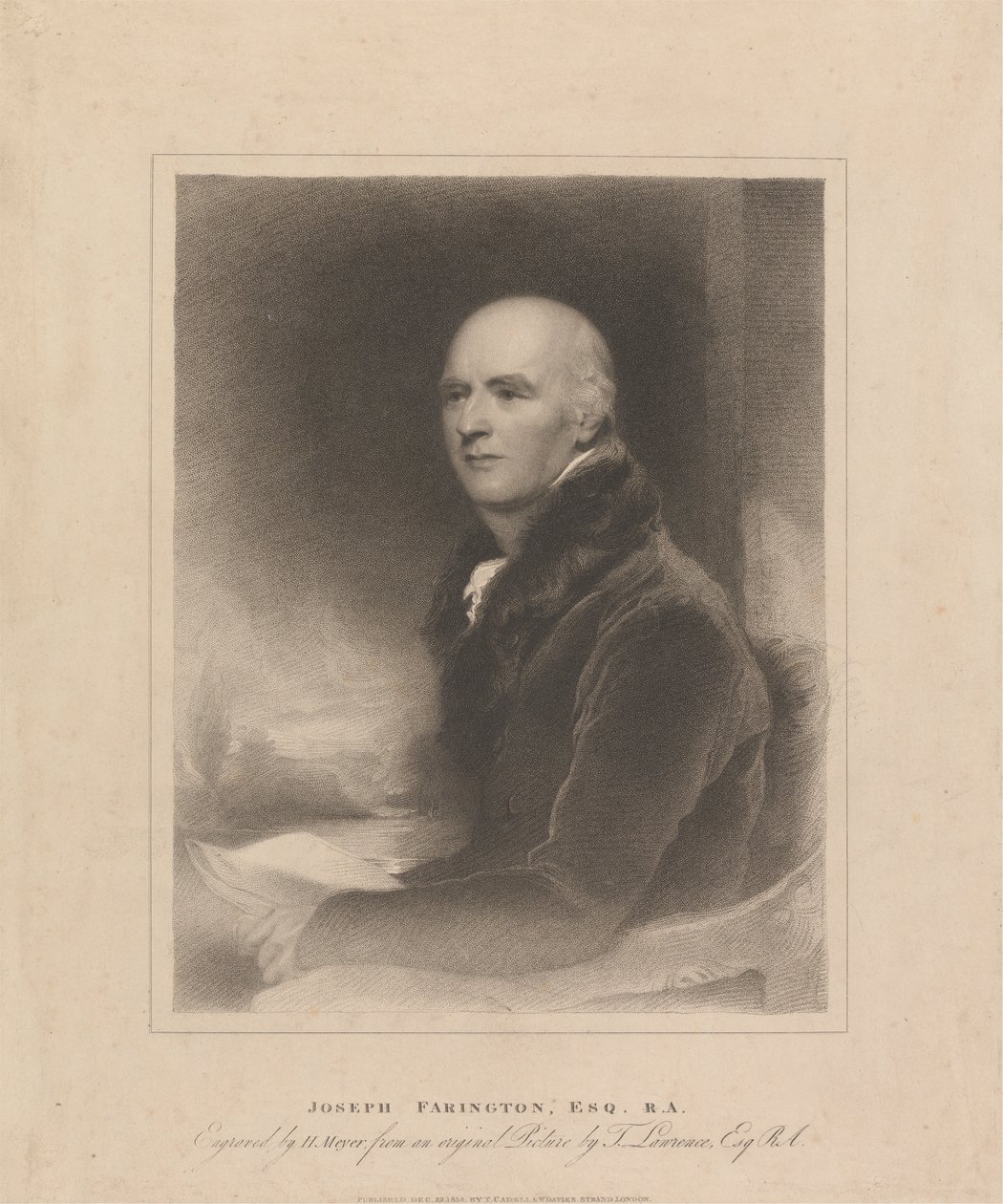 Joseph Farington, Esq. R.A. alkotó: Henry Hoppner Meyer
