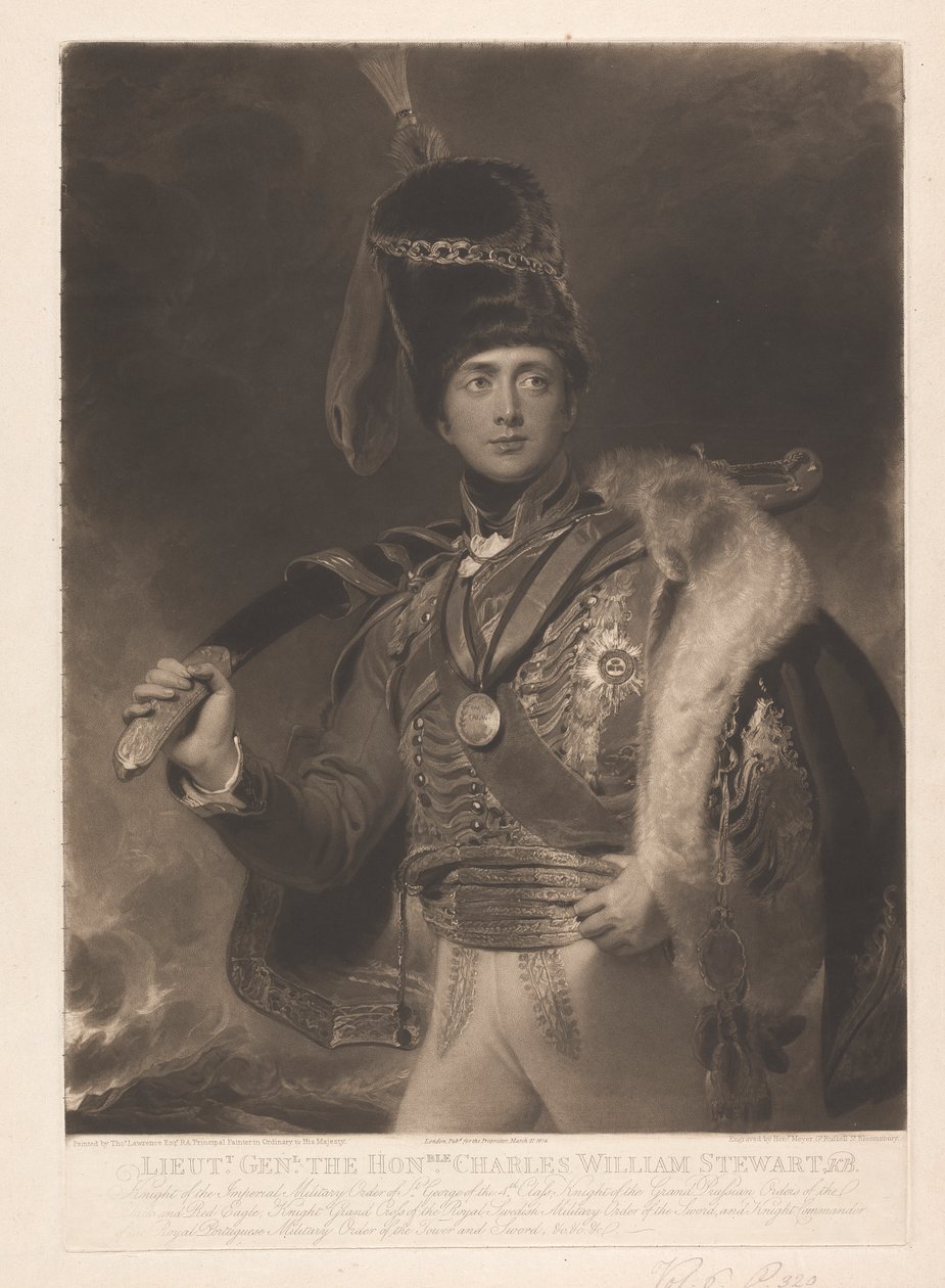 altábornagy, a tisztelt Charles William Stewart, K.B. alkotó: Henry Hoppner Meyer