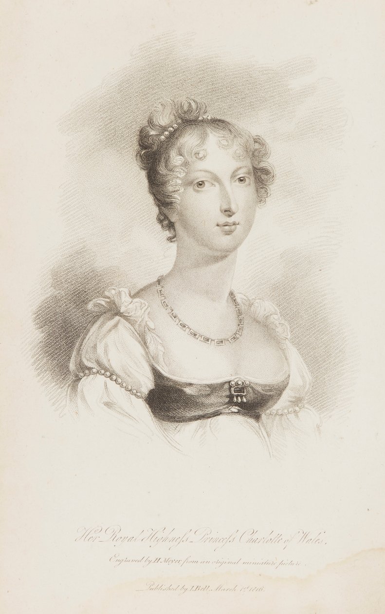 Charlotte Augusta walesi hercegnő alkotó: Henry Hoppner Meyer