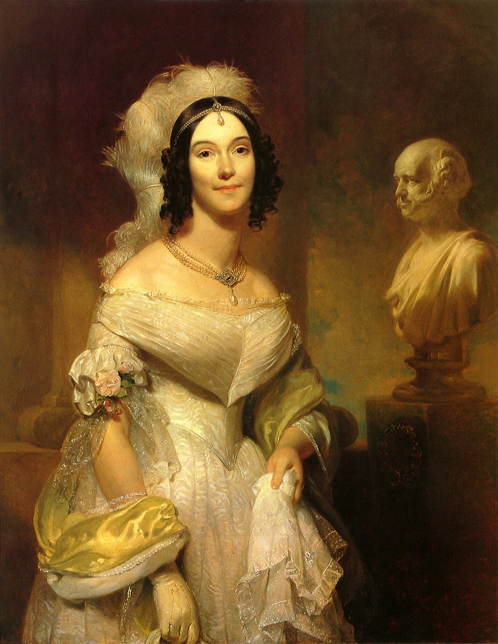 Angelica Singleton Van Buren alkotó: Henry Inman
