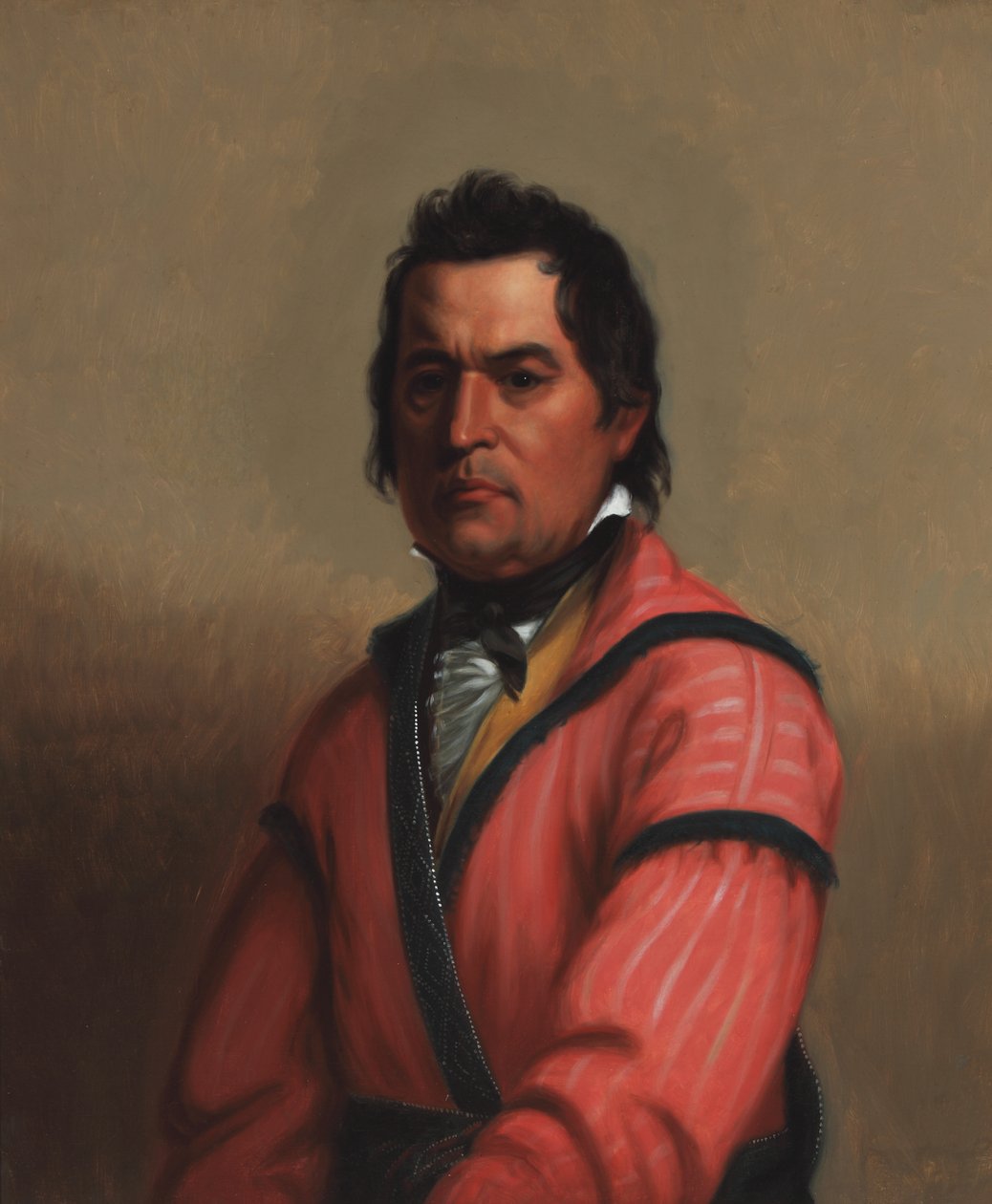 John Stidham, Eolo (Creek) 1831 (Olaj, vászon) alkotó: Henry Inman