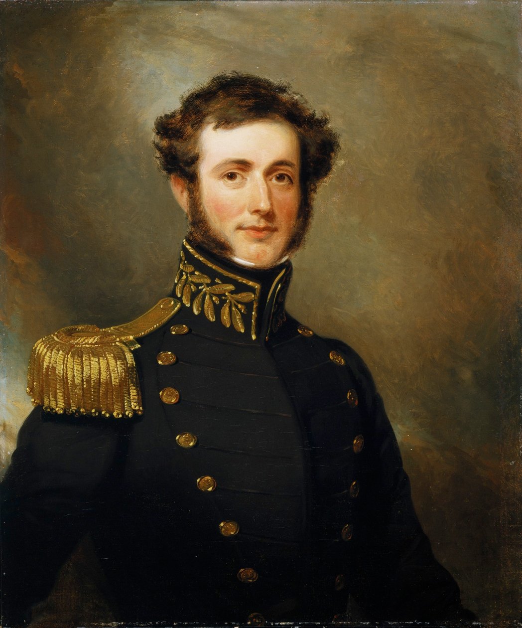 Philip Augustus Stockton hadnagy alkotó: Henry Inman