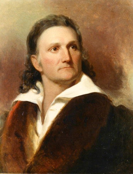 Portré J.J. Audubon (1785-1851) 1833 körül (wc papíron) alkotó: Henry Inman