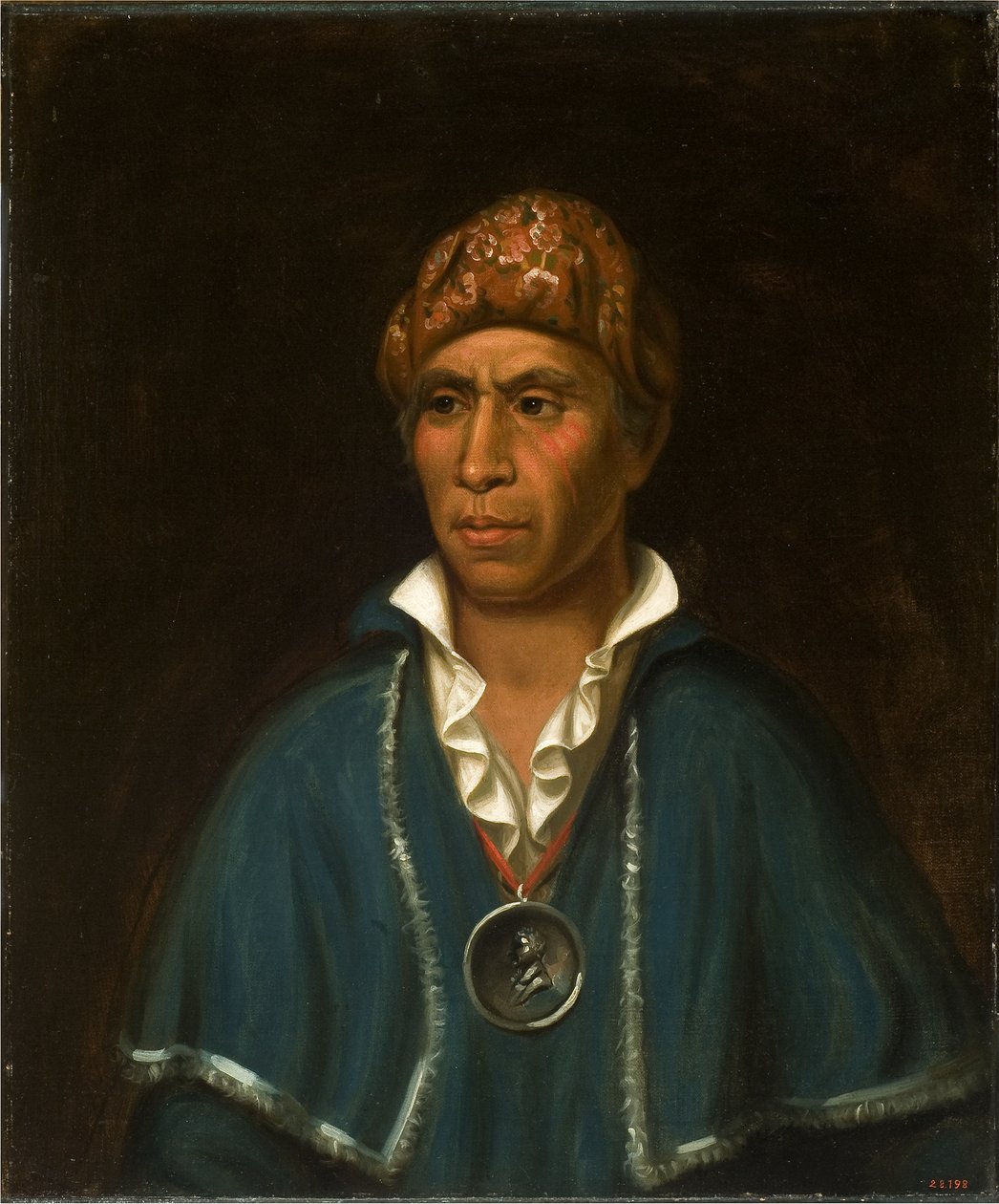 Kua-ta-wa-pair (autó w hey), 1832-33 alkotó: Henry Inman