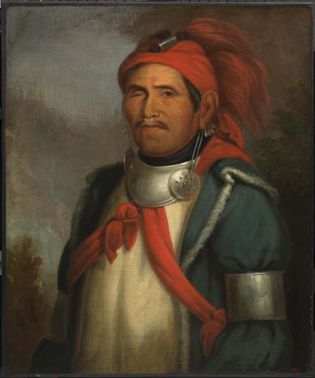 Tenskwatawa alkotó: Henry Inman
