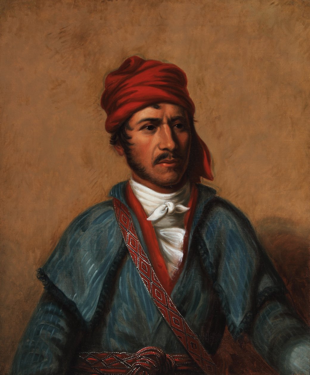 Timpoochee Barnard (Creek) 1831 (Olaj, vászon) alkotó: Henry Inman
