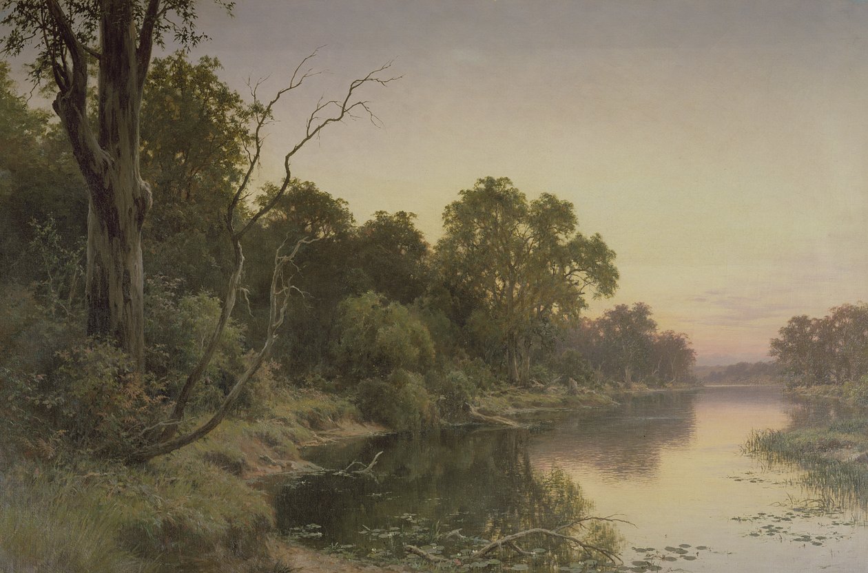A Murray folyó holtága alkotó: Henry James Johnstone