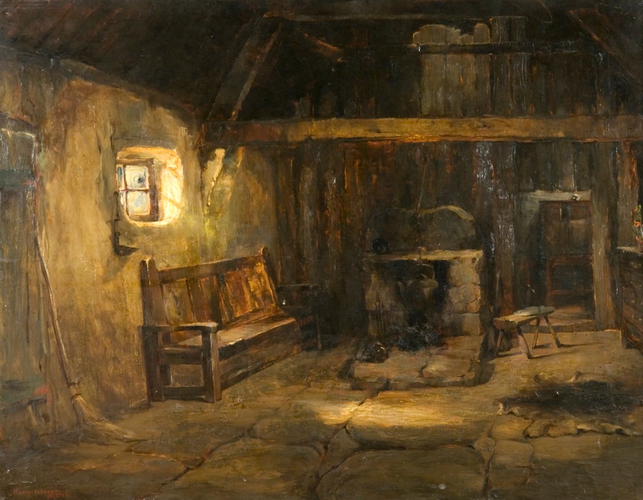 Belső - Vidéki nyaraló alkotó: Henry Jobson Bell