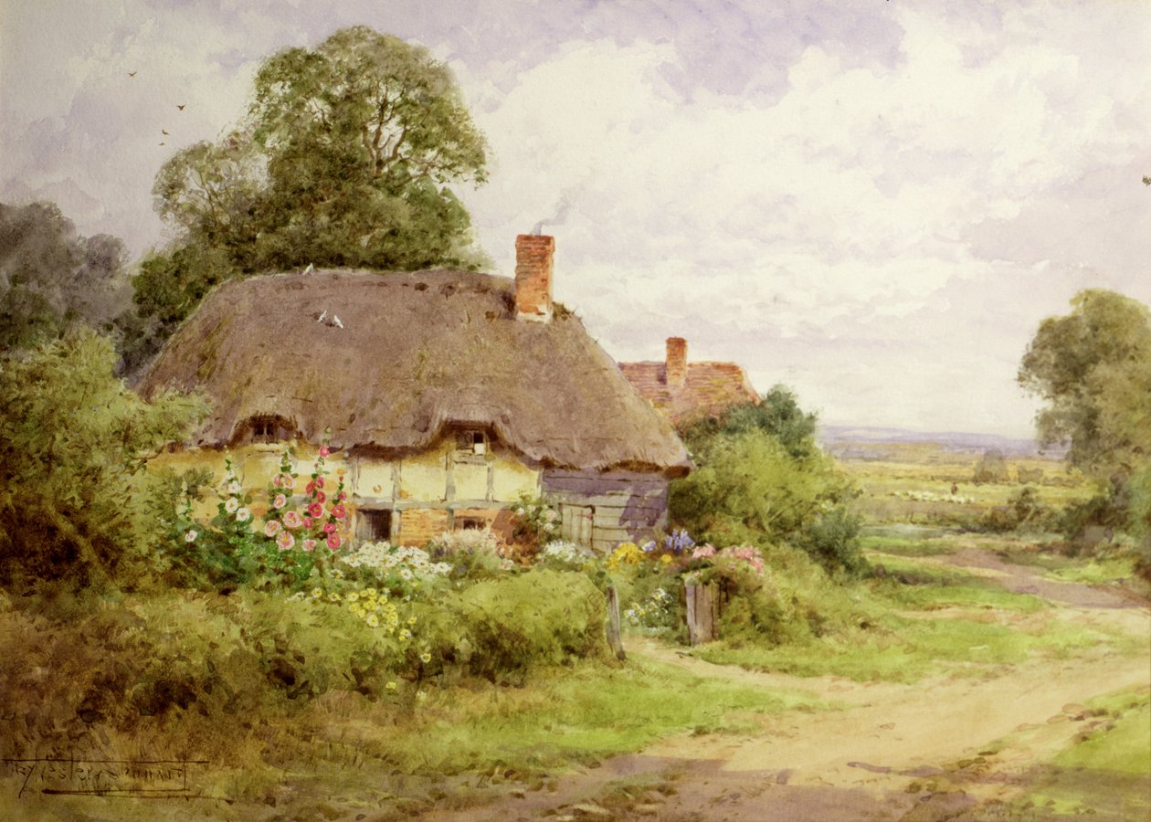 Házi jelenet alkotó: Henry John Sylvester Stannard