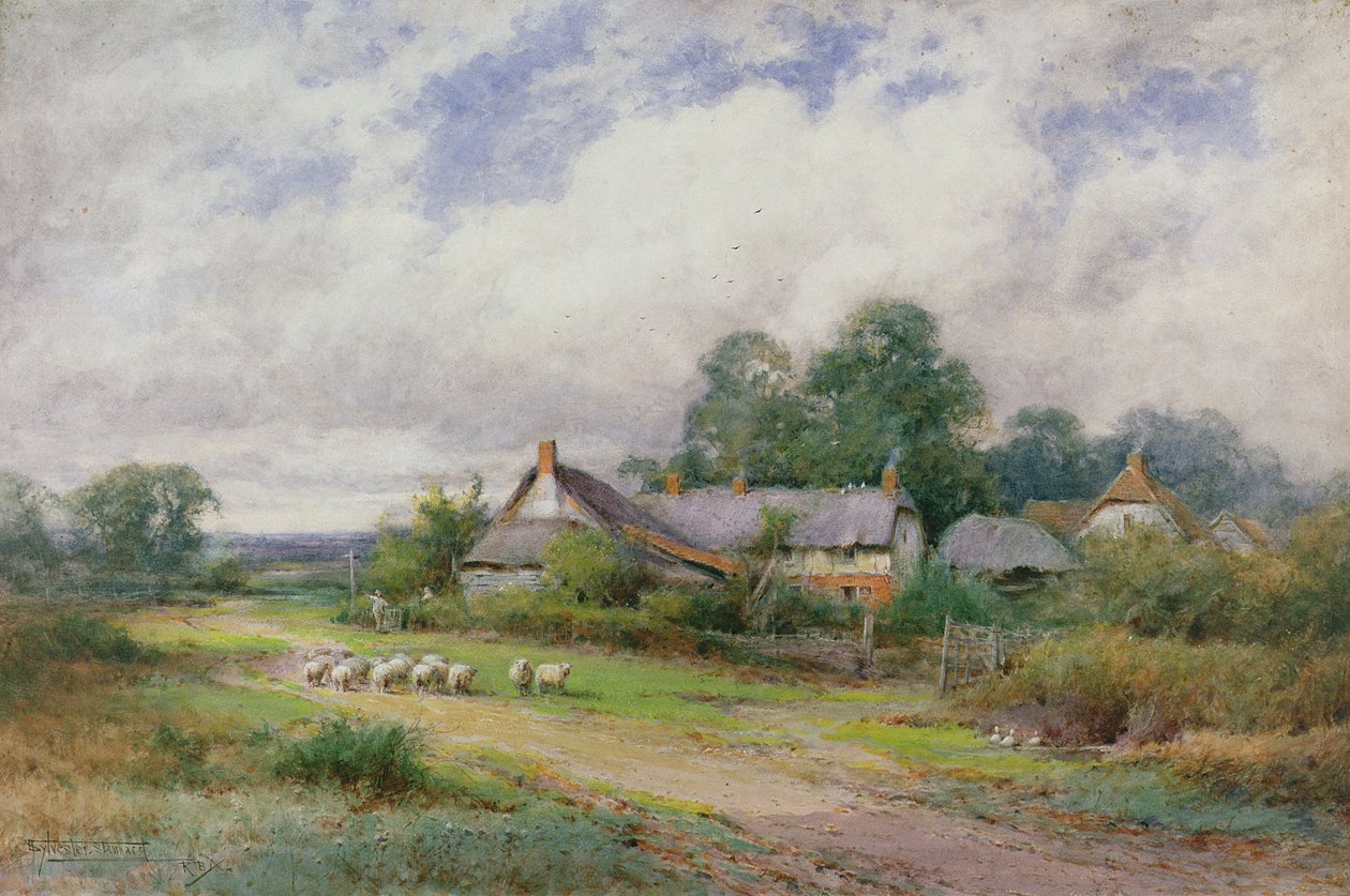 Haza a piacról, egy bedfordshire-i Hamlet alkotó: Henry John Sylvester Stannard