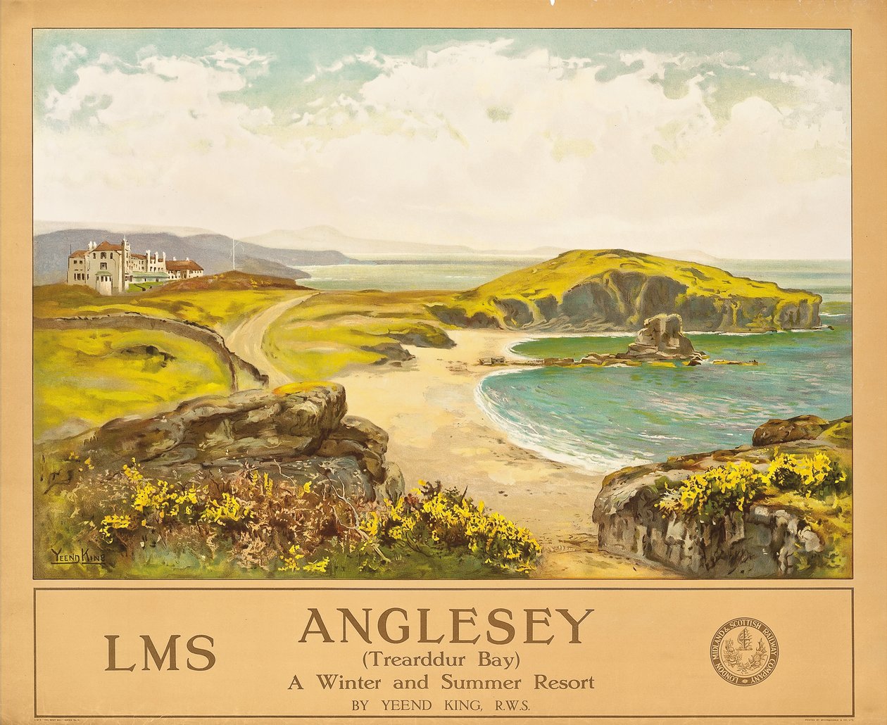 Anglesey, 1925 körül alkotó: Henry John Yeend King